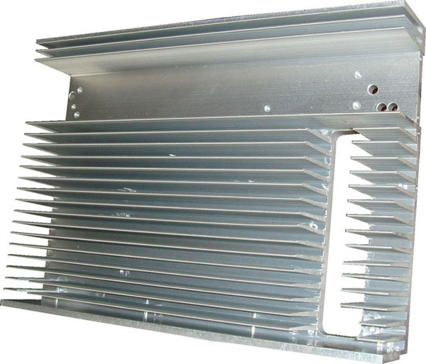 Aluminum profile servo radiator