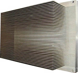 Insert type aluminum radiator